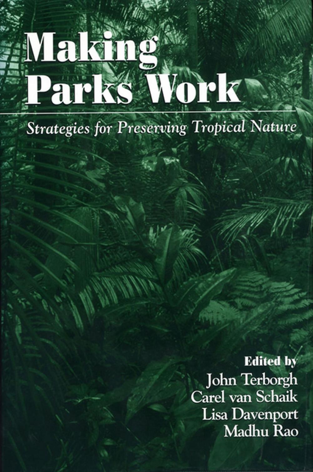 Big bigCover of Making Parks Work