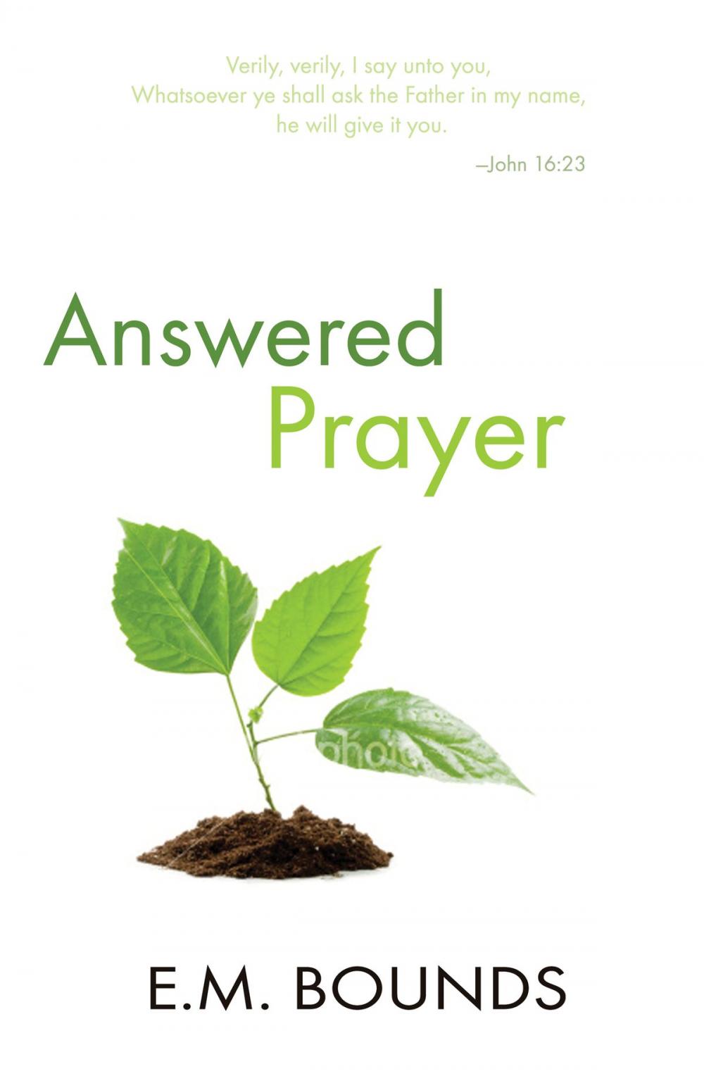 Big bigCover of Answered Prayer