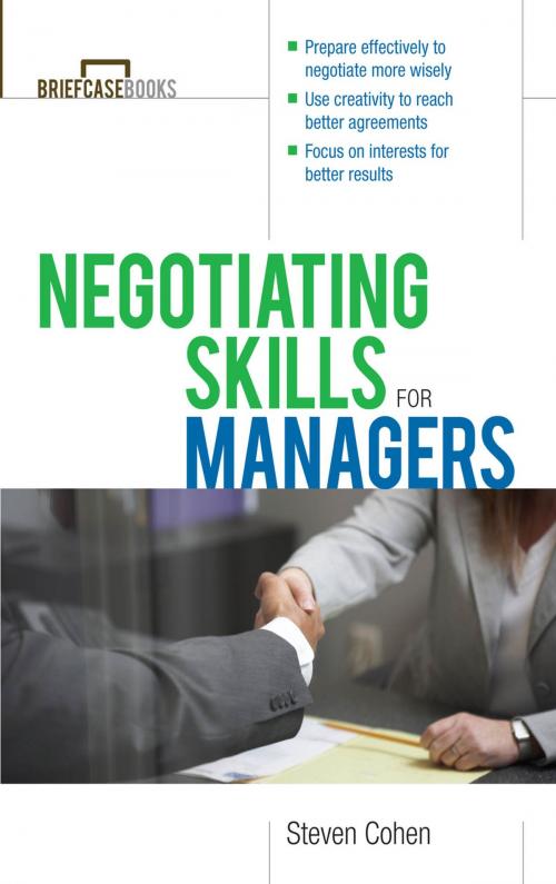 Cover of the book Negotiating Skills for Managers by Steven Cohen, McGraw-Hill Education