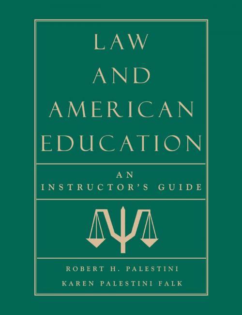 Cover of the book Law and American Education by Karen Palestini Falk, Robert Palestini Ed.D, R&L Education