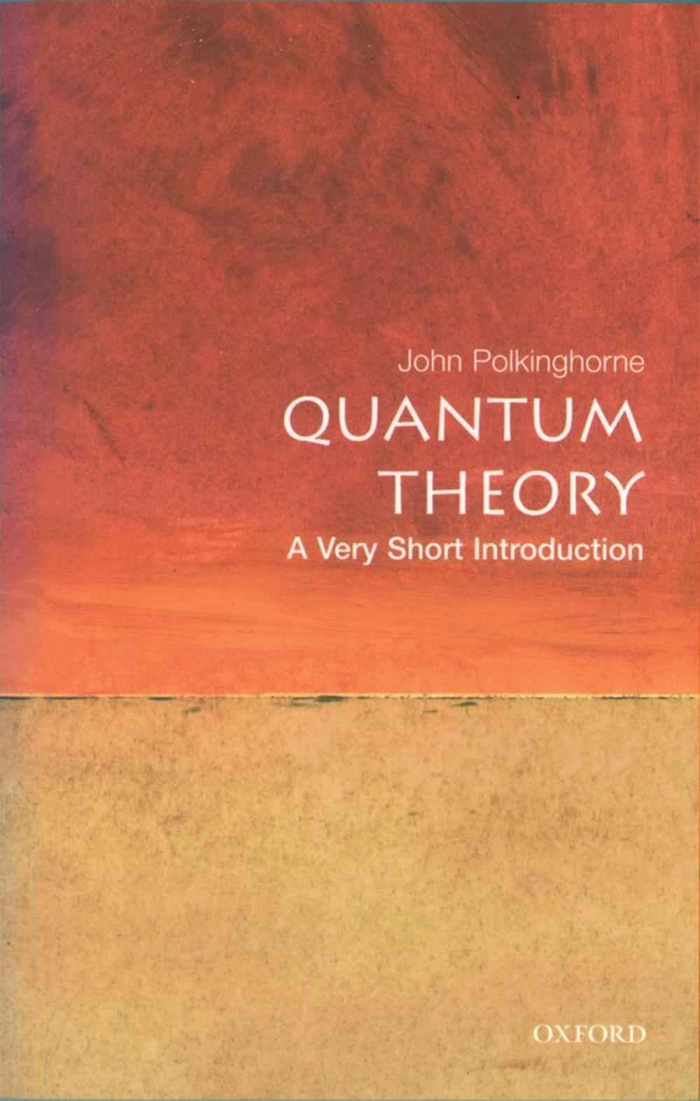 Big bigCover of Quantum Theory: A Very Short Introduction