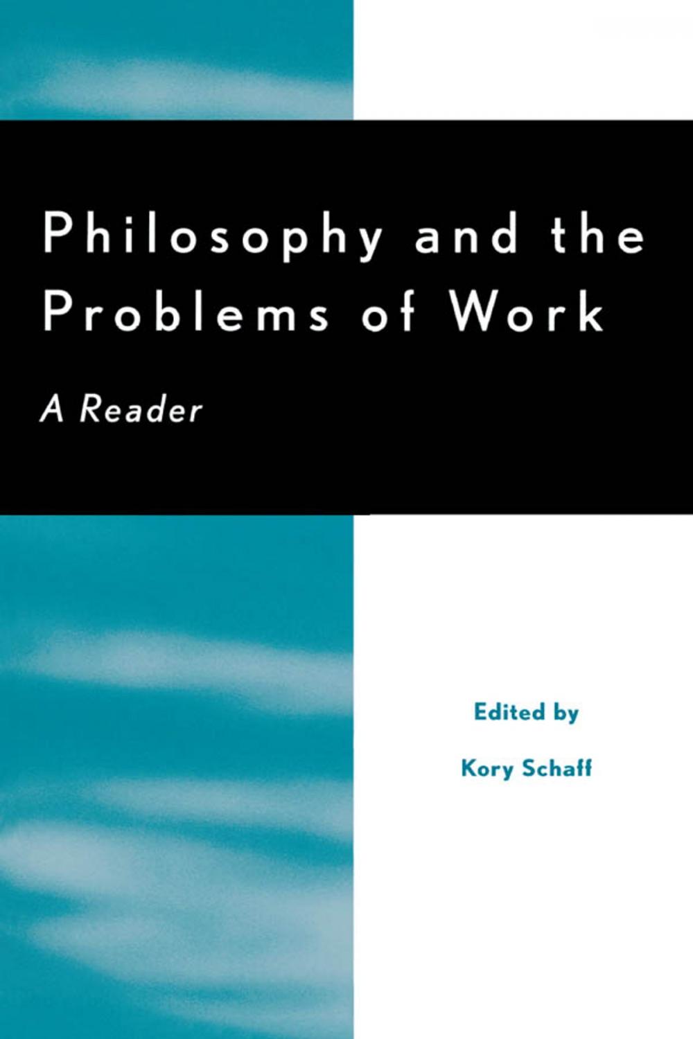 Big bigCover of Philosophy and the Problems of Work