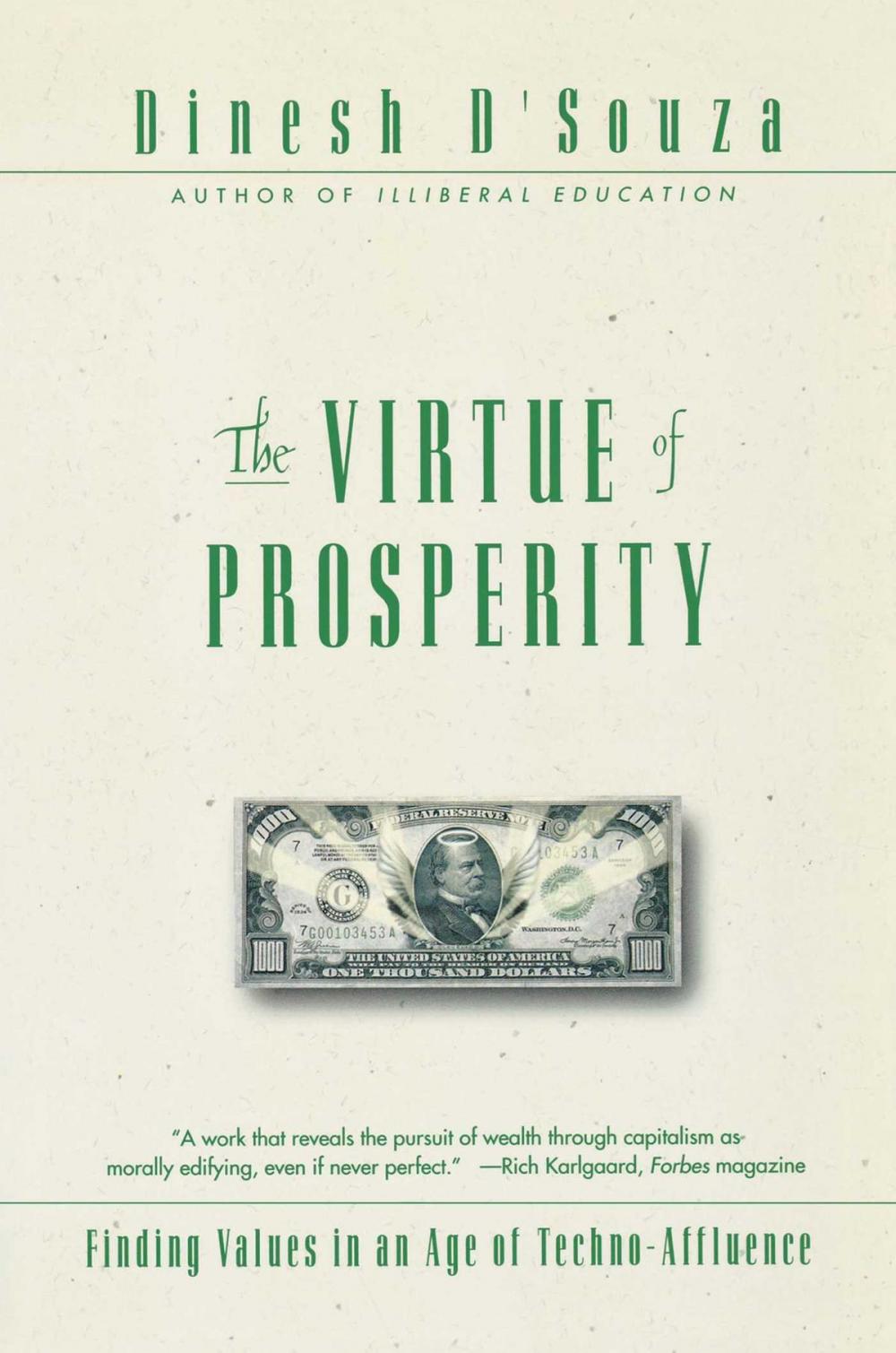 Big bigCover of The Virtue Of Prosperity