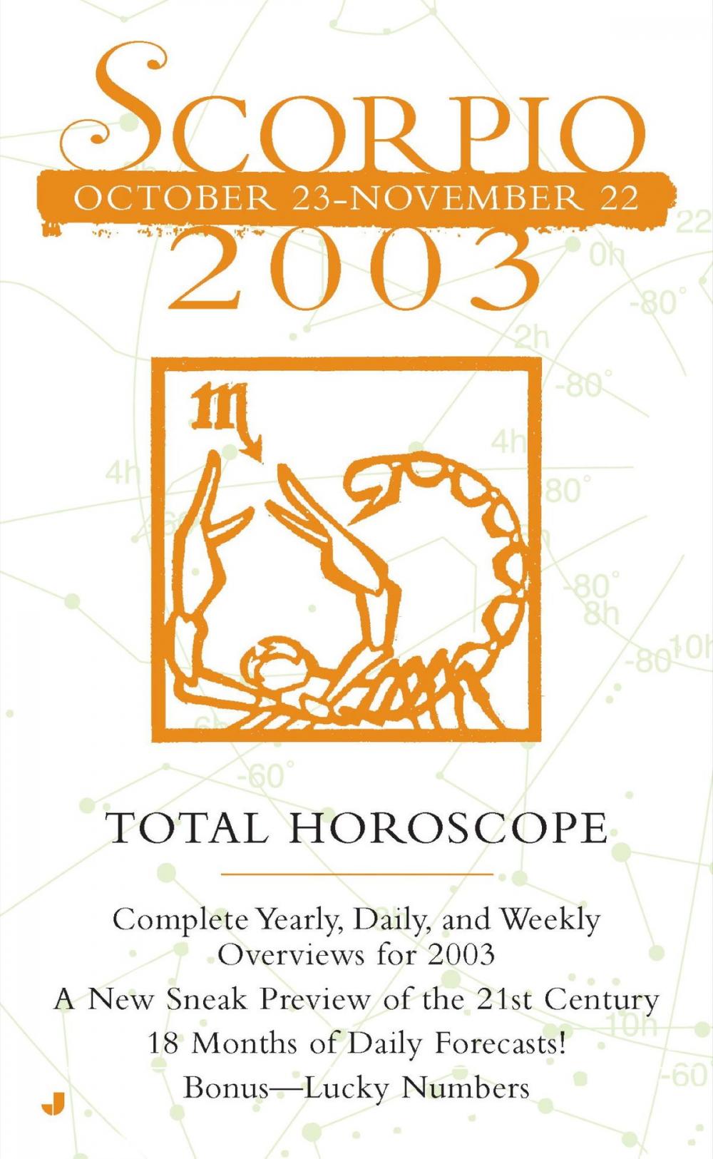 Big bigCover of Total Horocopes 2003: Scorpio