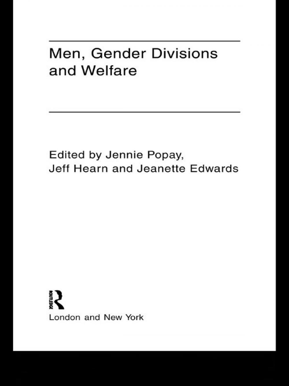 Big bigCover of Men, Gender Divisions and Welfare