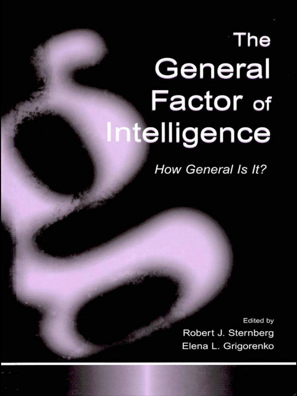 Big bigCover of The General Factor of Intelligence