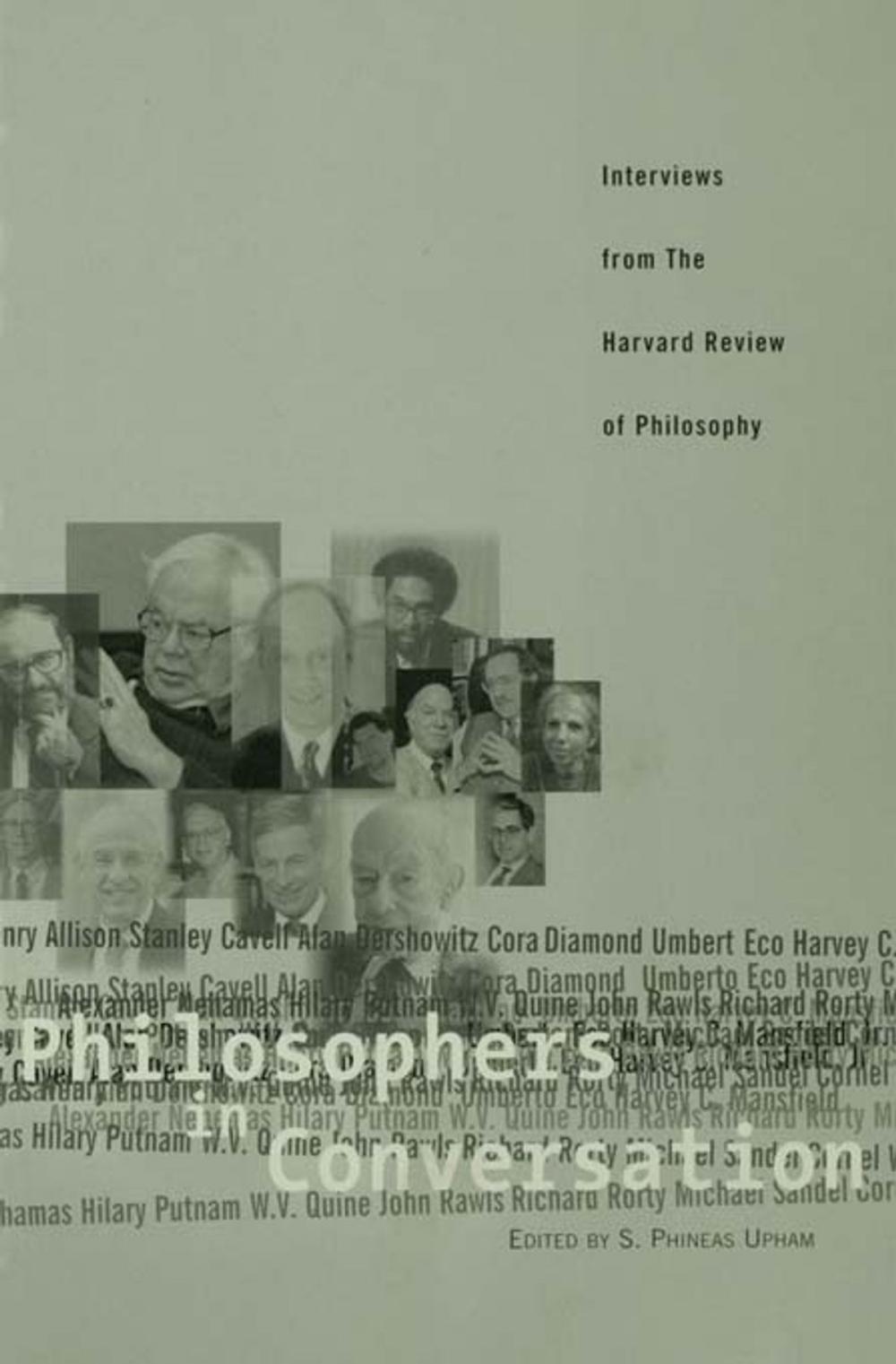 Big bigCover of Philosophers in Conversation