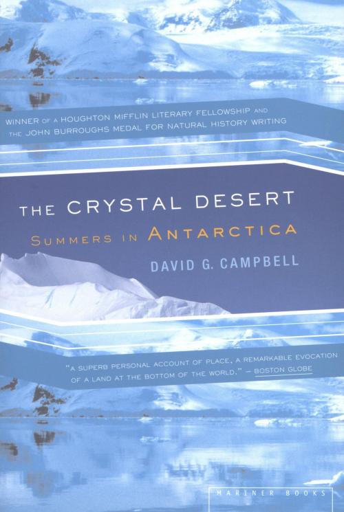 Cover of the book The Crystal Desert by David G. Campbell, HMH Books