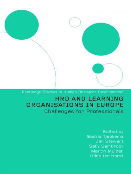 Cover of the book HRD and Learning Organisations in Europe by , Taylor and Francis