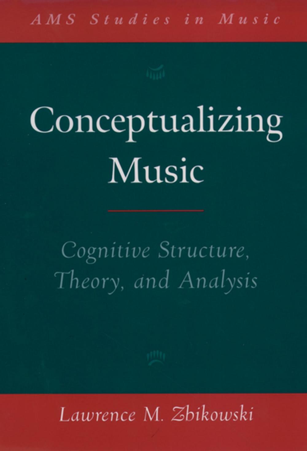 Big bigCover of Conceptualizing Music