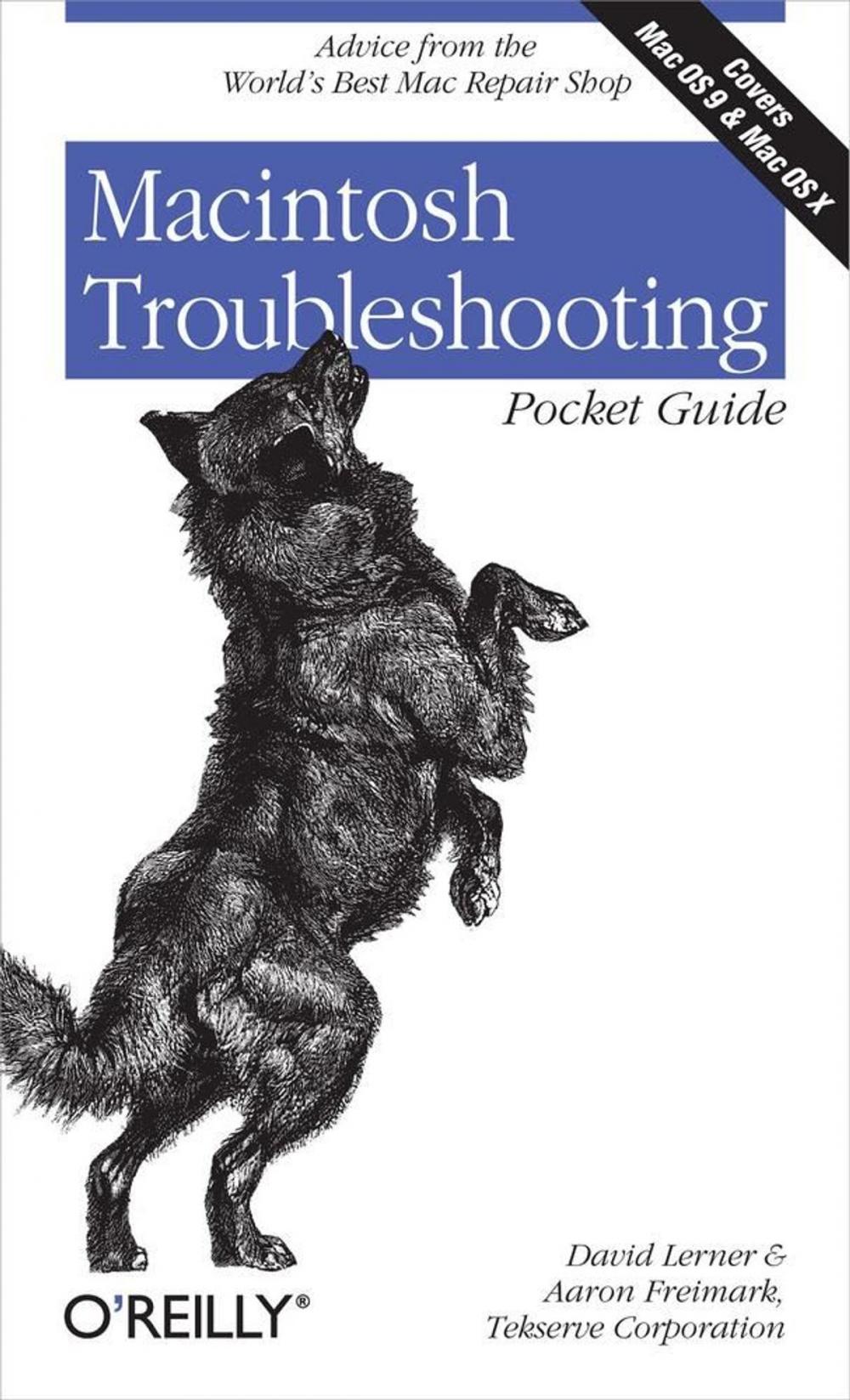 Big bigCover of Macintosh Troubleshooting Pocket Guide for Mac OS