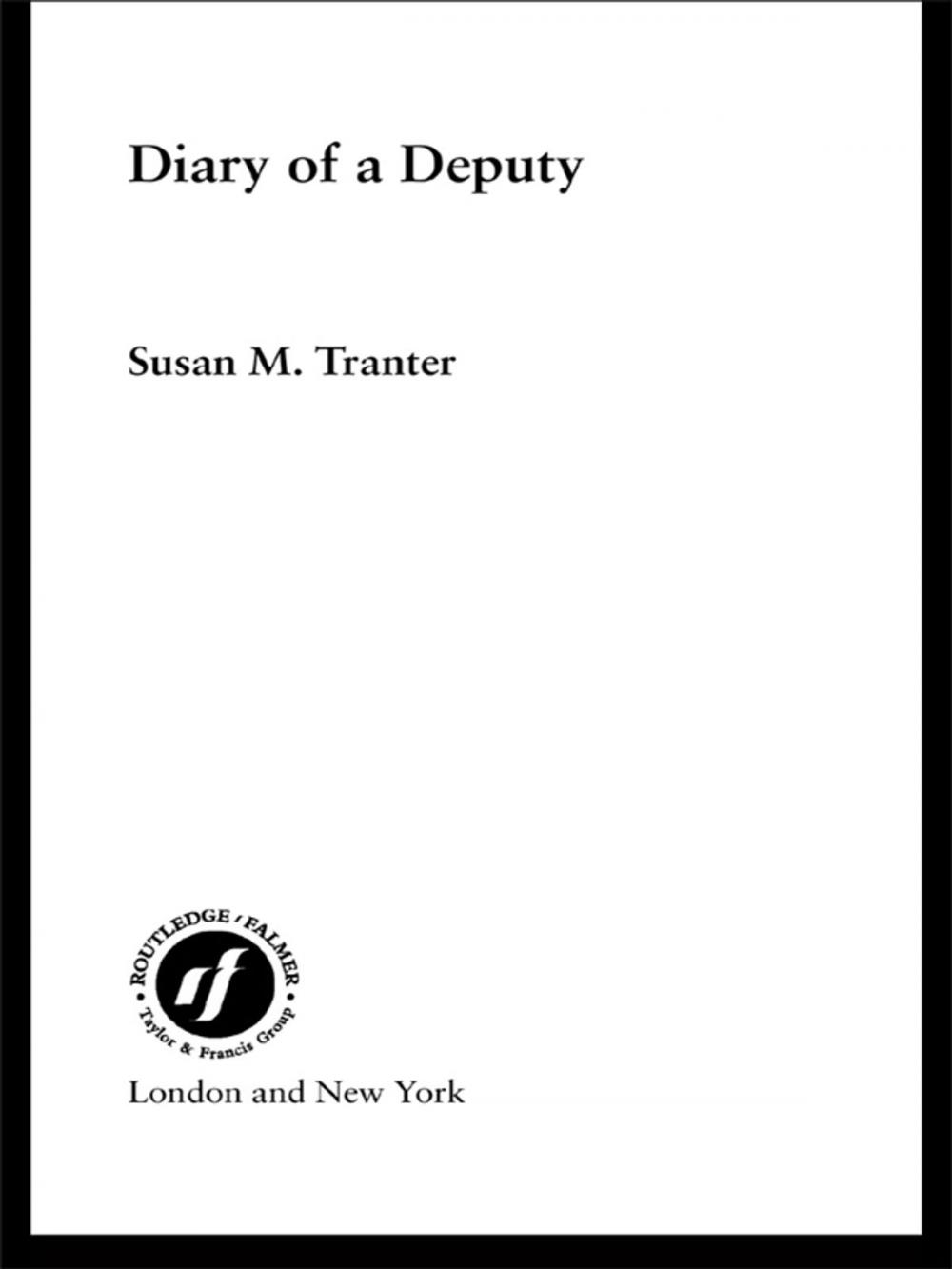 Big bigCover of Diary of A Deputy