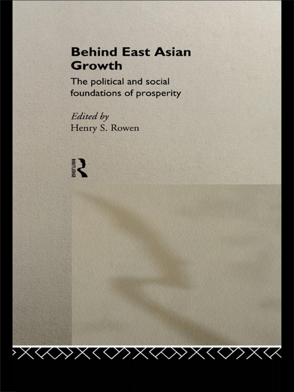 Big bigCover of Behind East Asian Growth