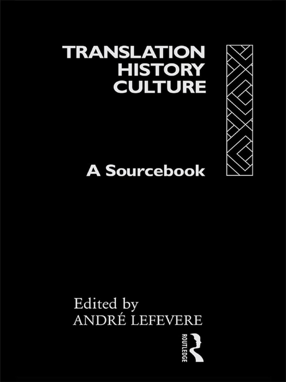 Big bigCover of Translation/History/Culture