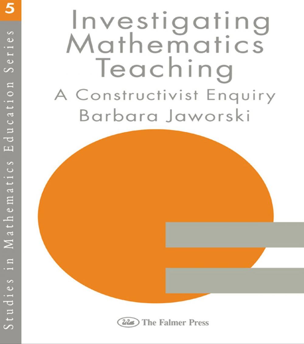 Big bigCover of Investigating Mathematics Teaching