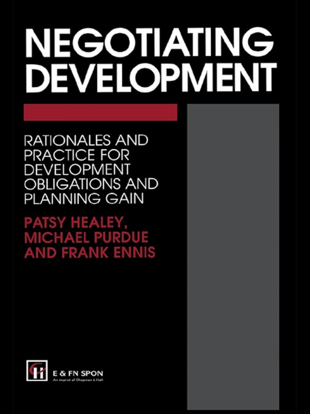 Big bigCover of Negotiating Development