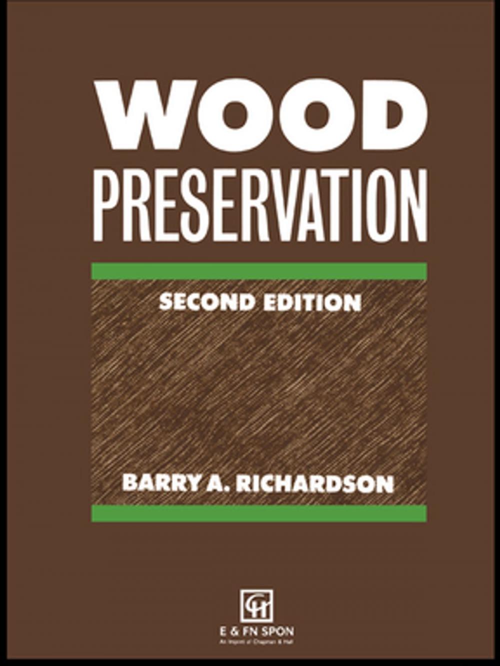 Big bigCover of Wood Preservation