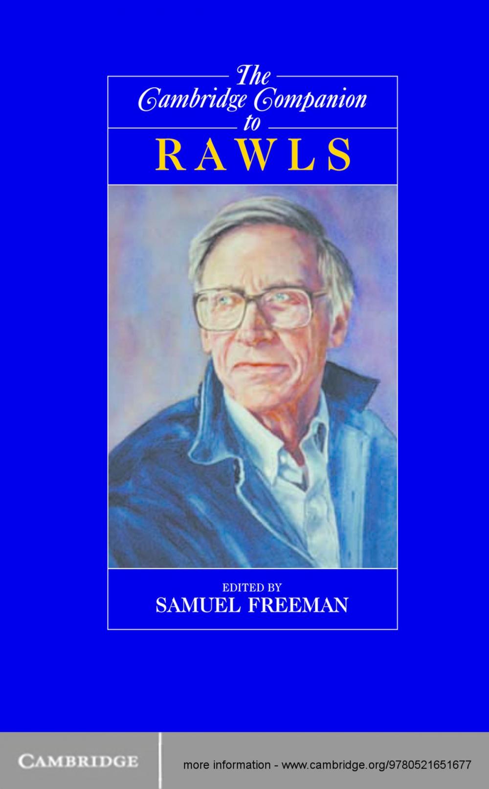 Big bigCover of The Cambridge Companion to Rawls