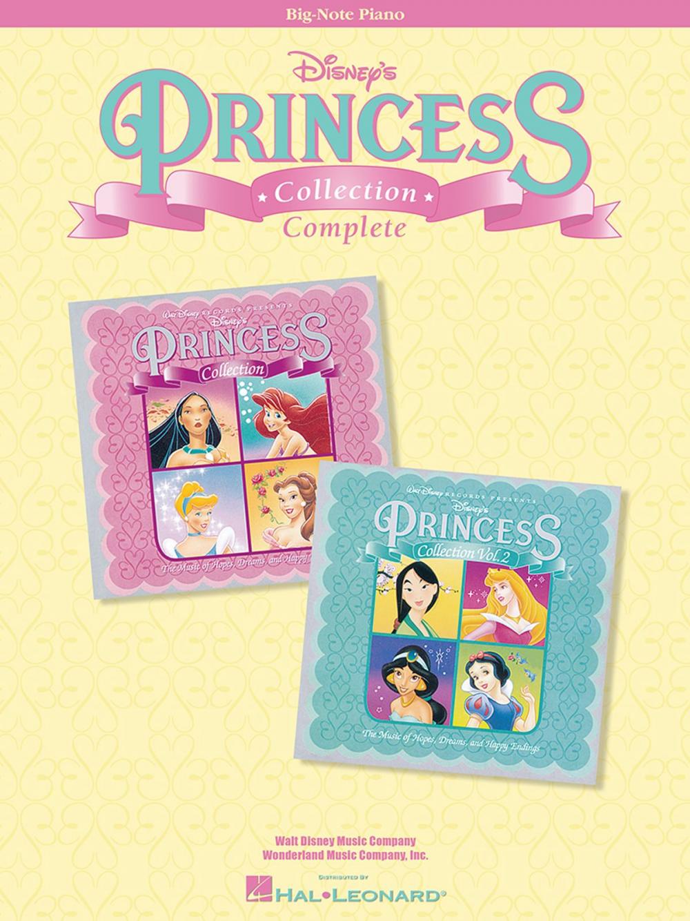 Big bigCover of Disney's Princess Collection Complete (Songbook)