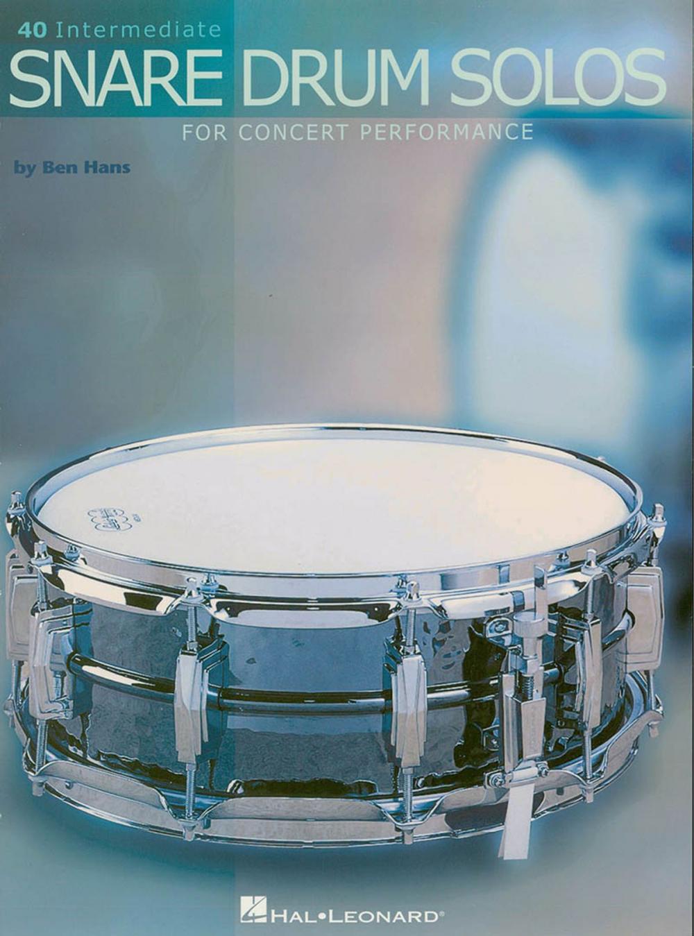 Big bigCover of 40 Intermediate Snare Drum Solos (Music Instruction)