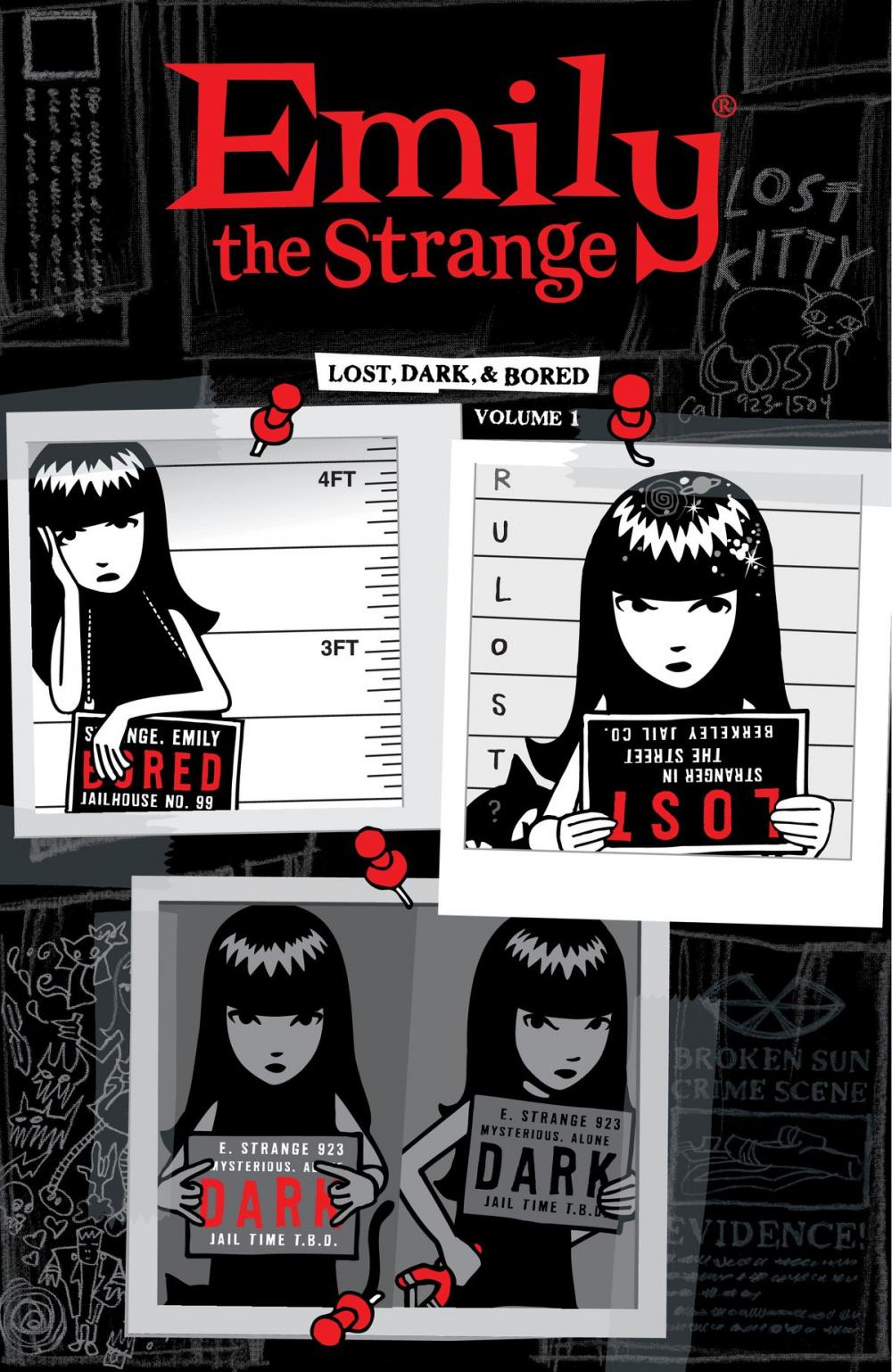 Big bigCover of Emily the Strange Volume 1: Lost, Dark, and Bored