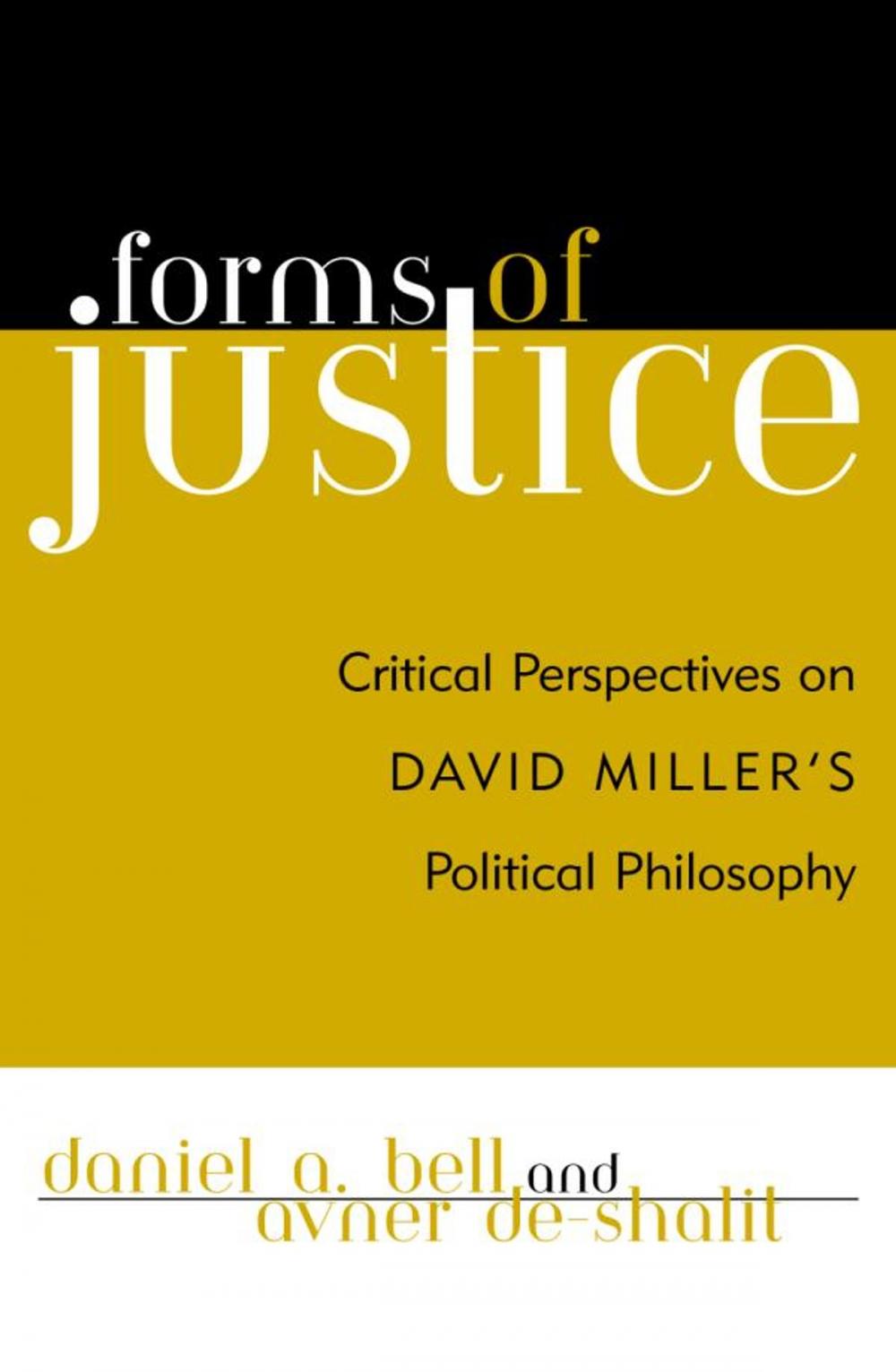 Big bigCover of Forms of Justice