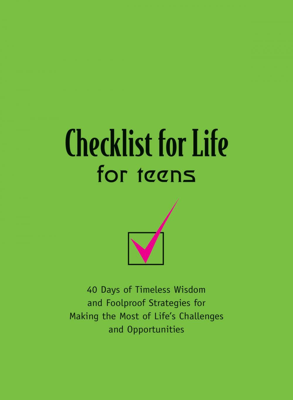 Big bigCover of Checklist for Life for Teens