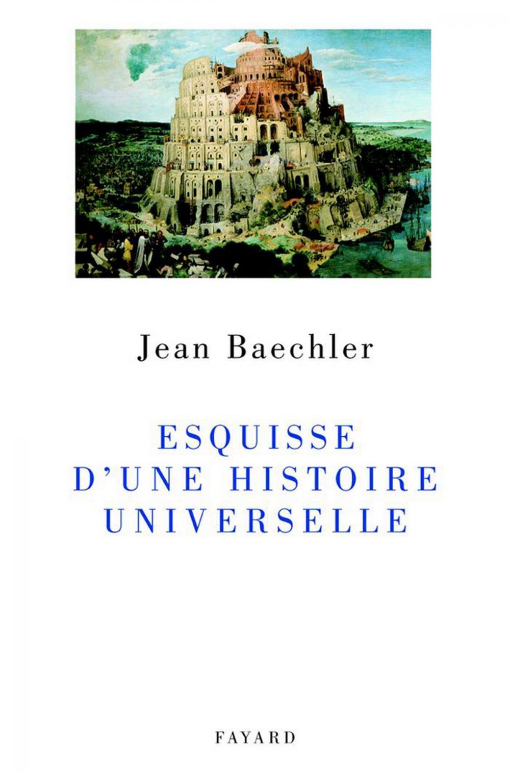 Big bigCover of Esquisse d'une histoire universelle