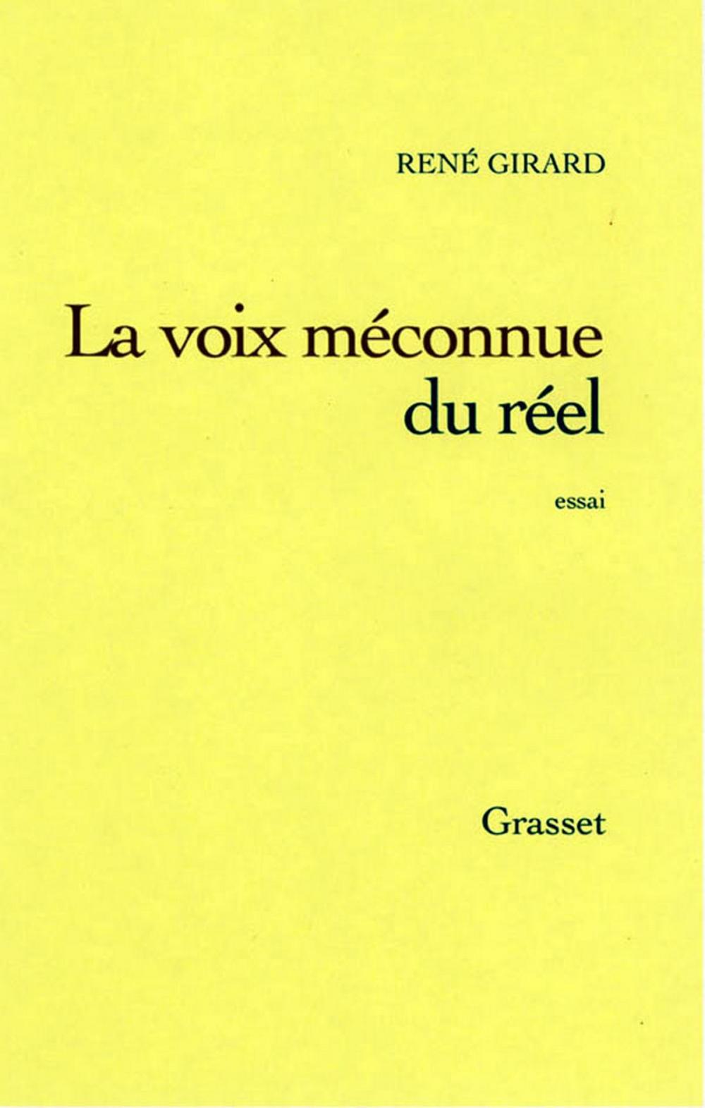 Big bigCover of La voix méconnue du réel