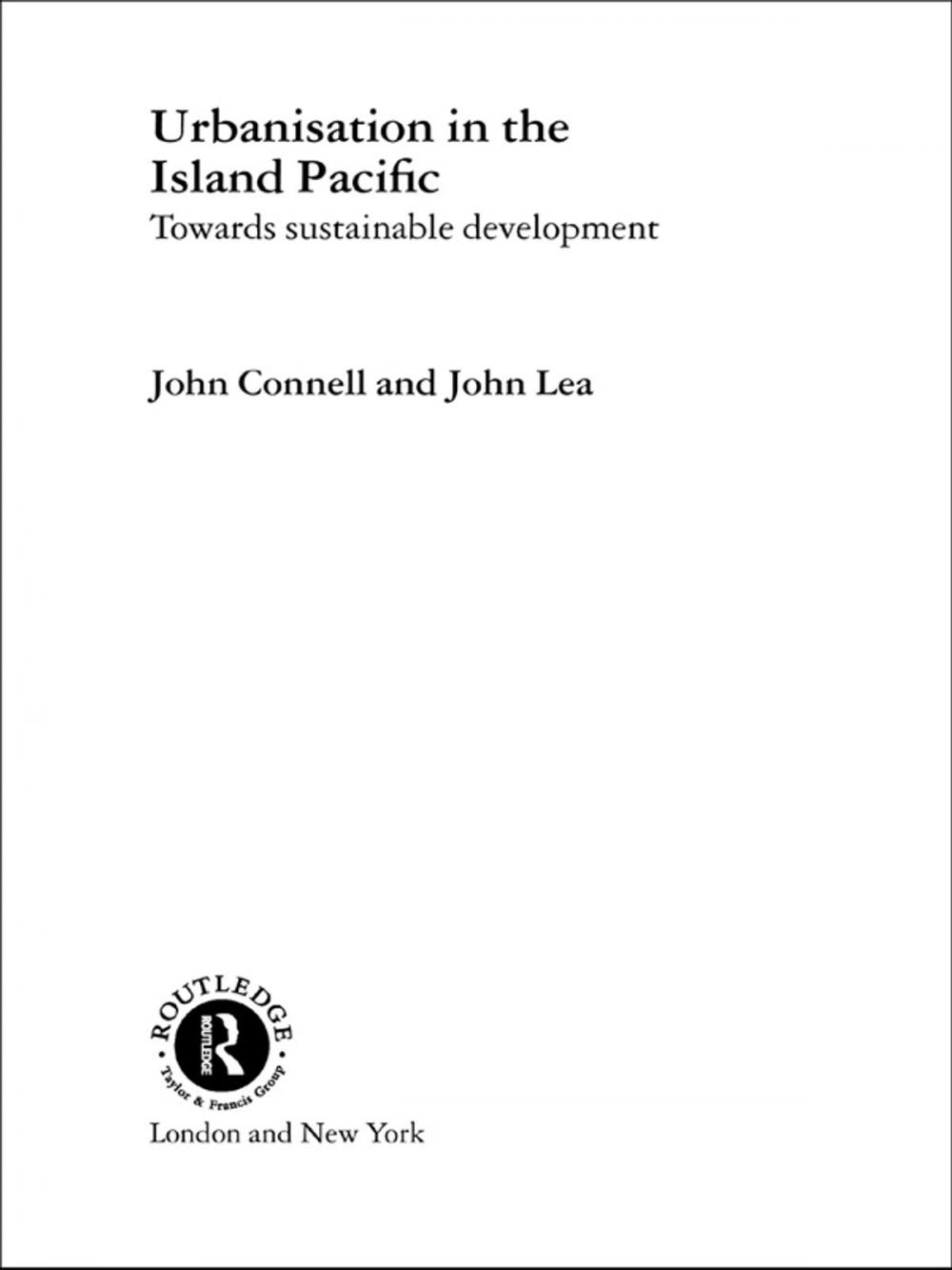 Big bigCover of Urbanisation in the Island Pacific