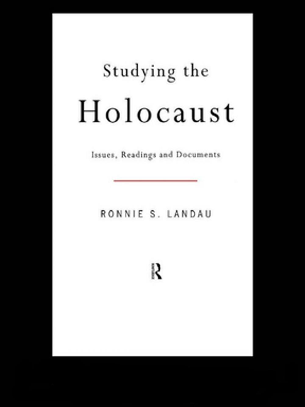 Big bigCover of Studying the Holocaust