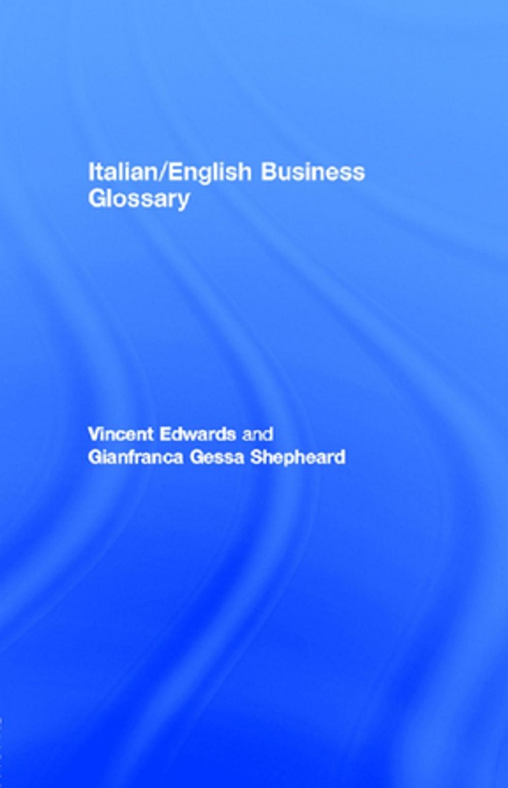 Big bigCover of Italian/English Business Glossary