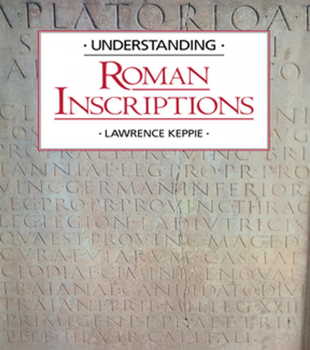 Big bigCover of Understanding Roman Inscriptions