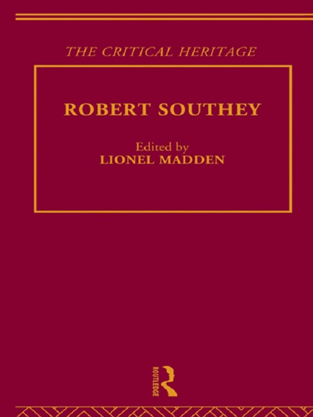 Big bigCover of Robert Southey