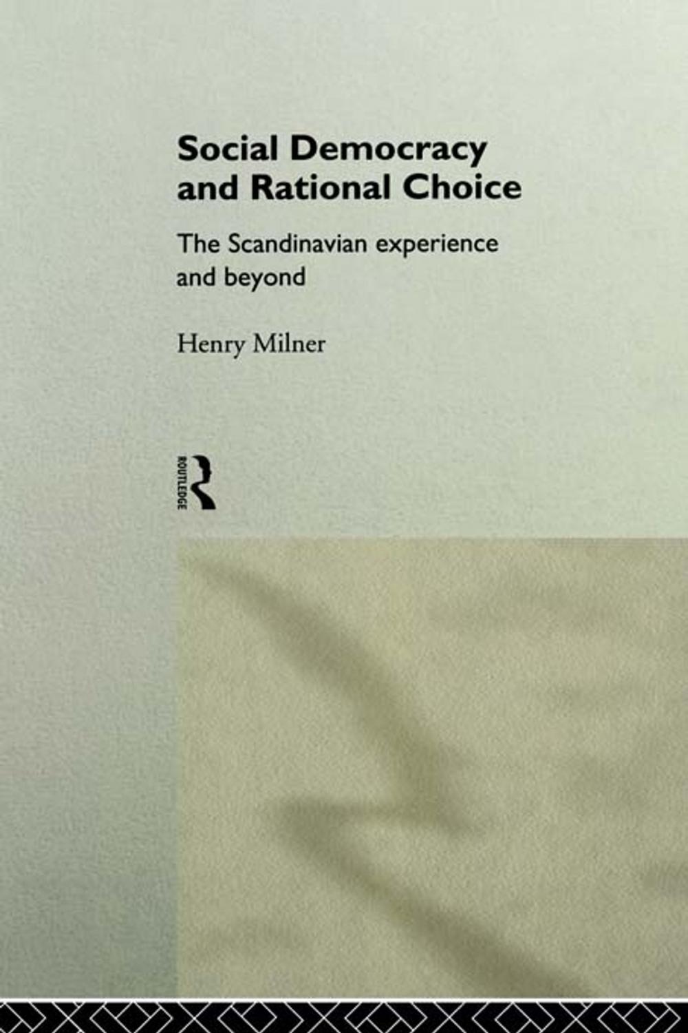 Big bigCover of Social Democracy and Rational Choice