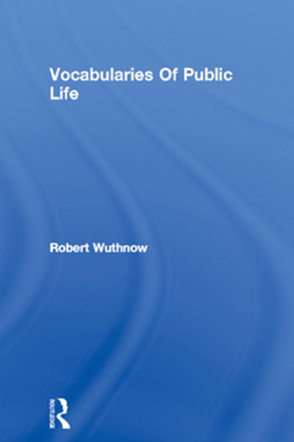 Big bigCover of Vocabularies Of Public Life