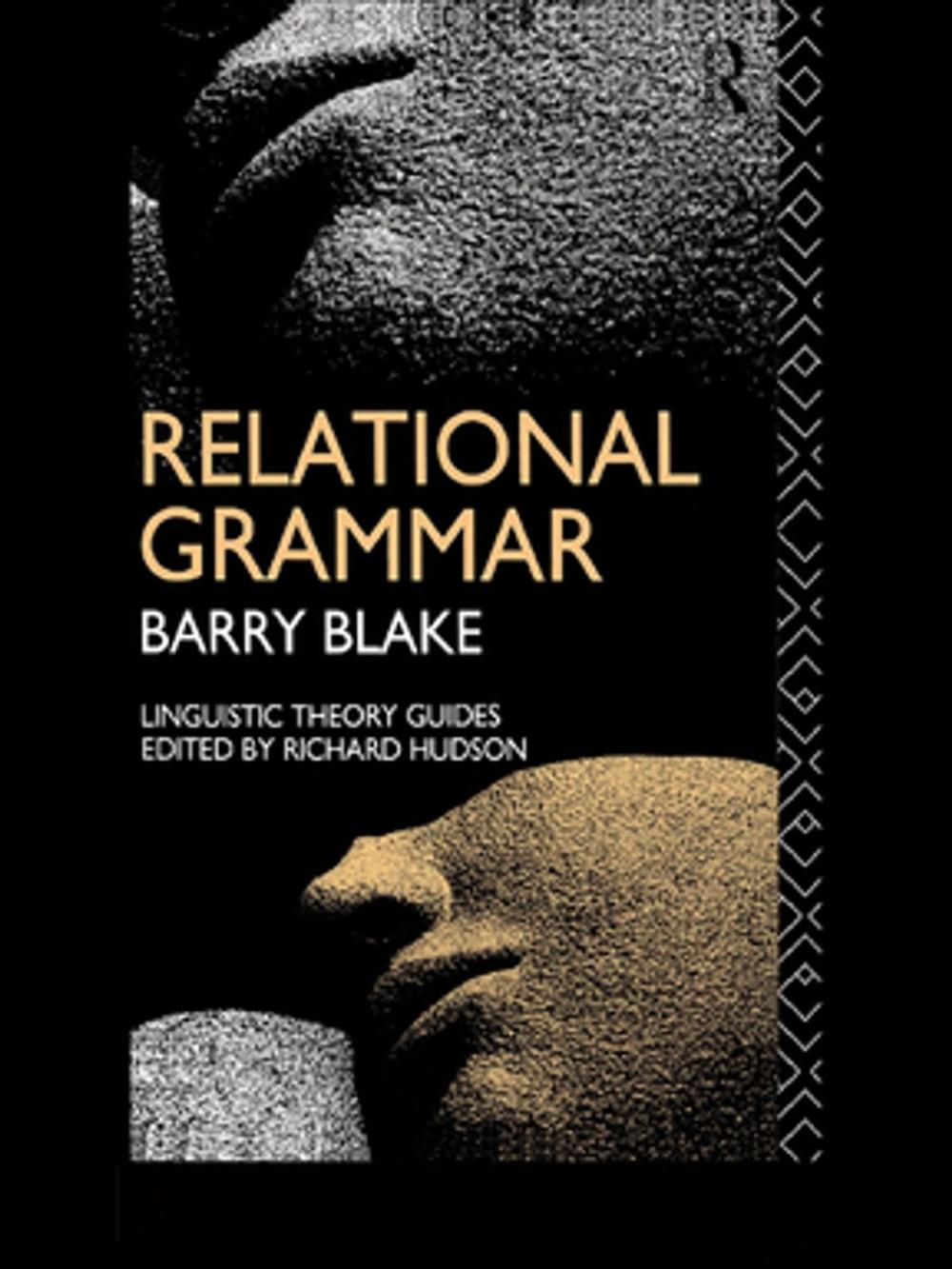 Big bigCover of Relational Grammar