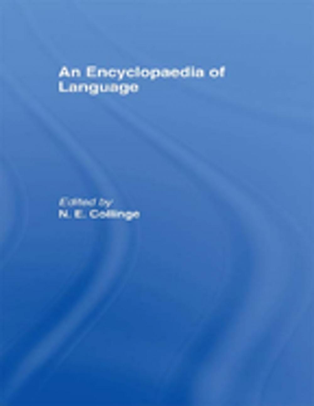 Big bigCover of An Encyclopedia of Language