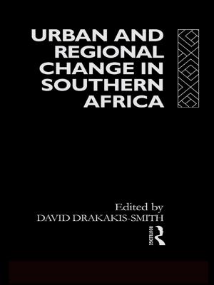 Cover of Urban and Regional Change in Southern Africa