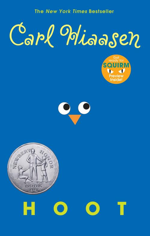 Cover of the book Hoot by Carl Hiaasen, Random House Children's Books