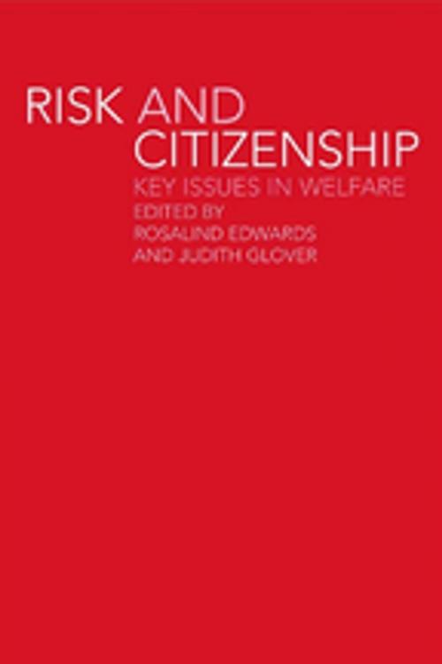 Cover of the book Risk and Citizenship by , Taylor and Francis