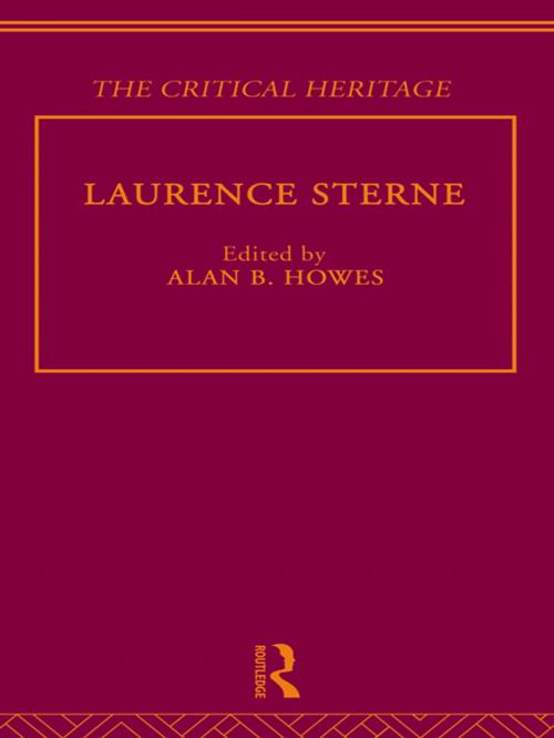 Cover of the book Laurence Sterne by , Taylor and Francis