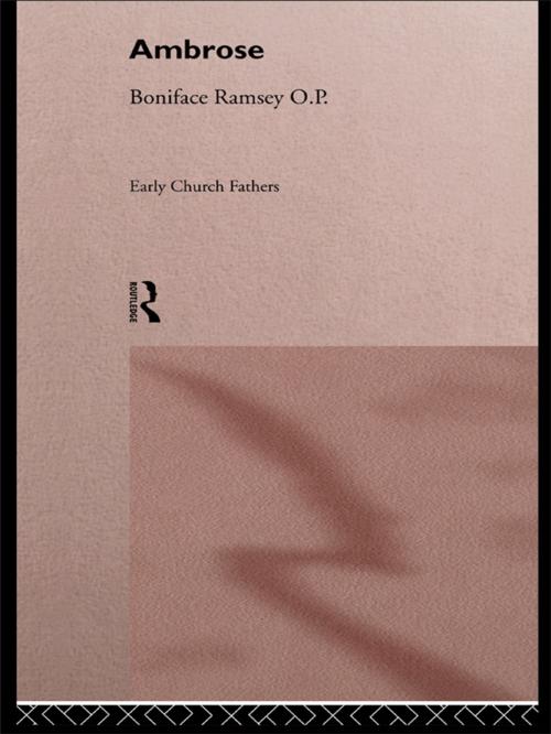 Cover of the book Ambrose by Boniface Ramsey, Taylor and Francis