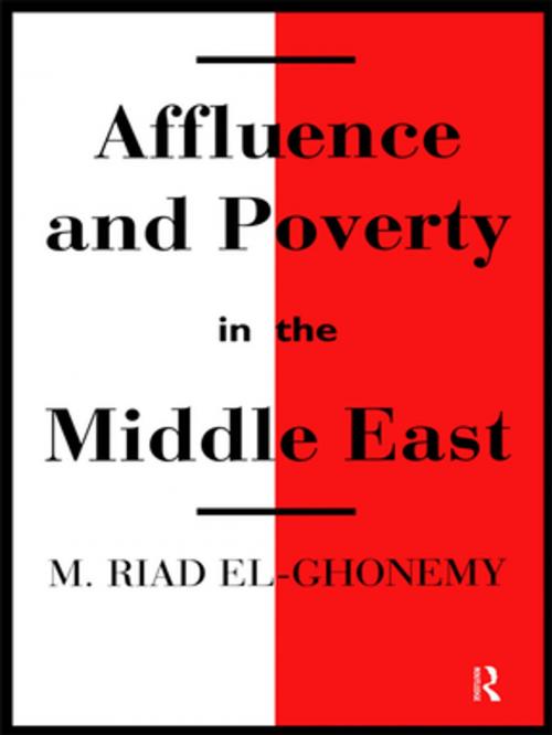 Cover of the book Affluence and Poverty in the Middle East by M. Riad El-Ghonemy, Taylor and Francis