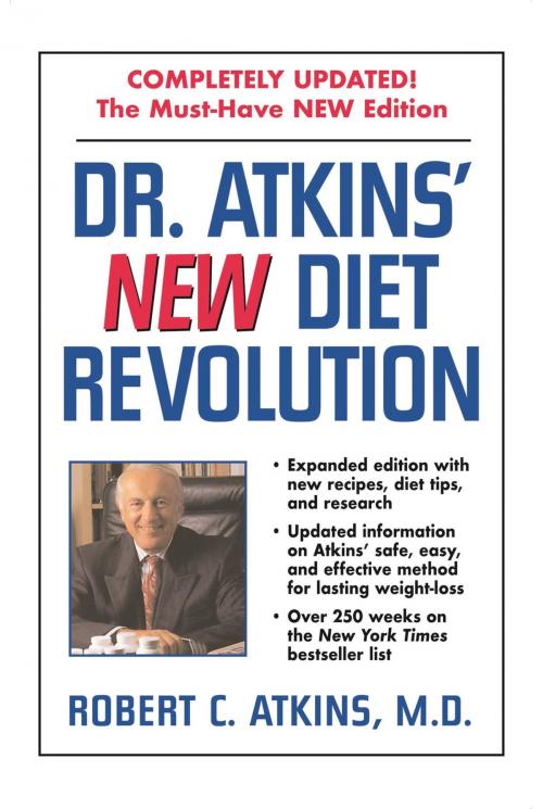 Cover of the book Dr. Atkins' New Diet Revolution by C. D. C. Atkins, M. Evans & Company