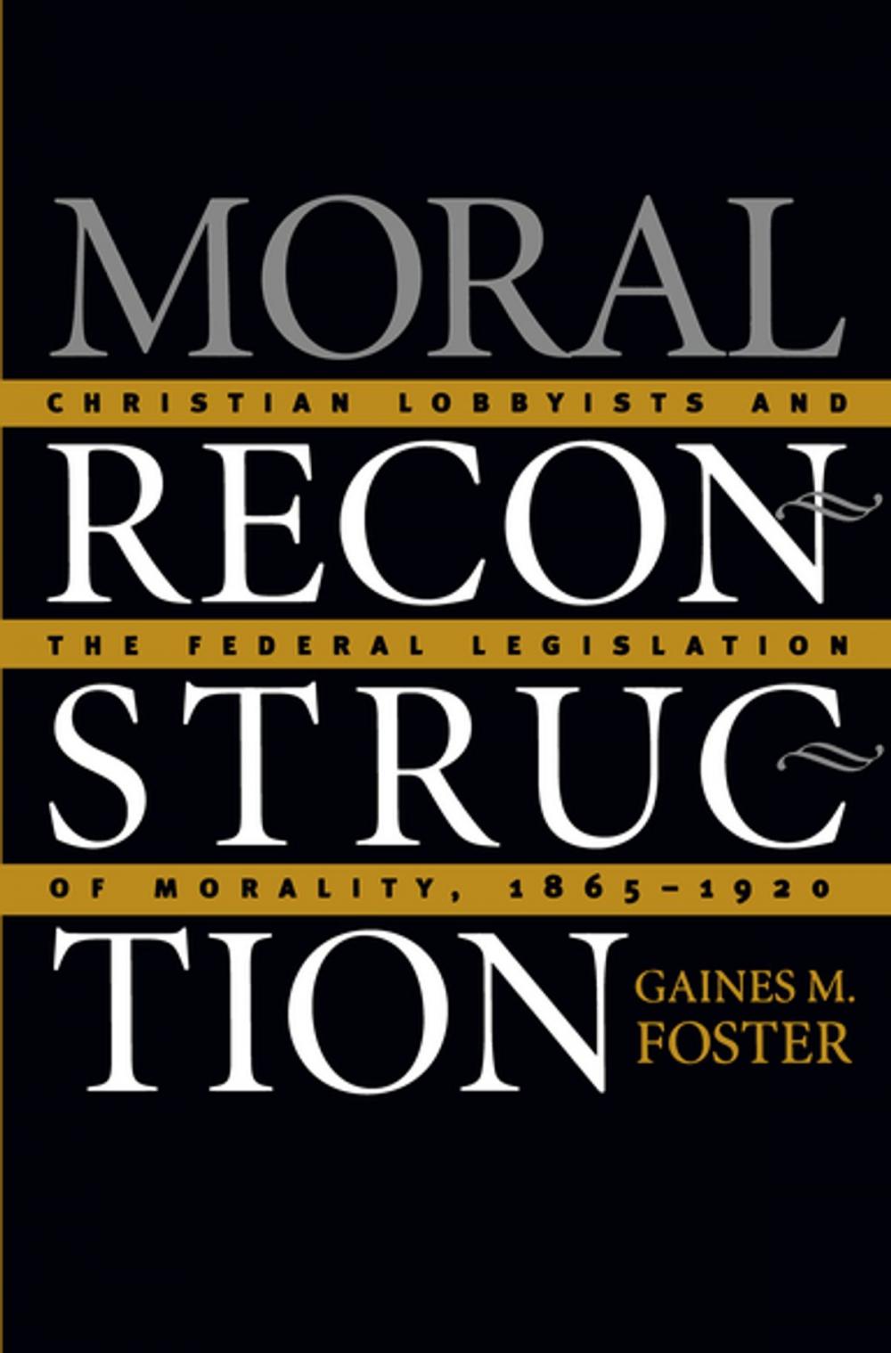 Big bigCover of Moral Reconstruction