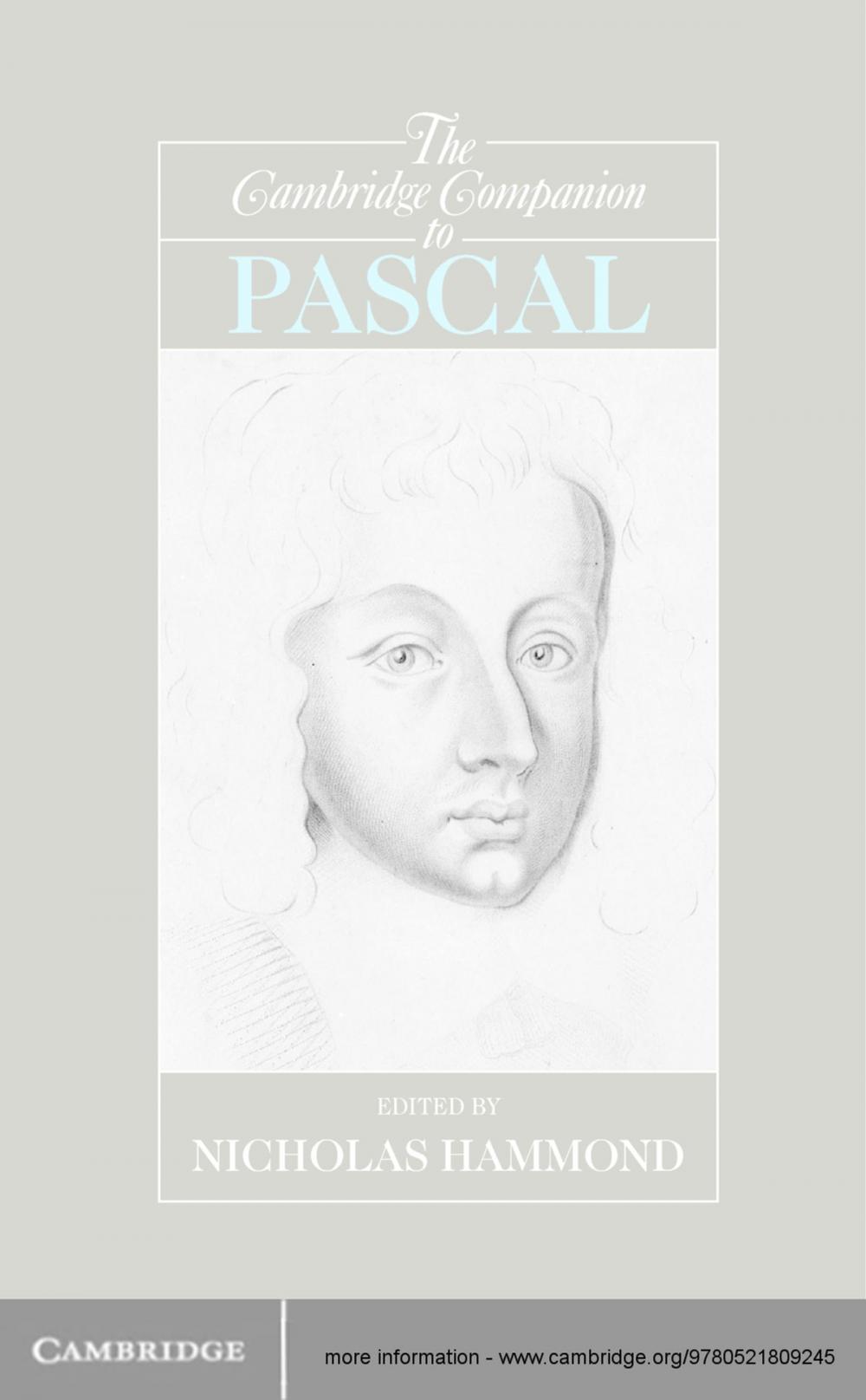 Big bigCover of The Cambridge Companion to Pascal