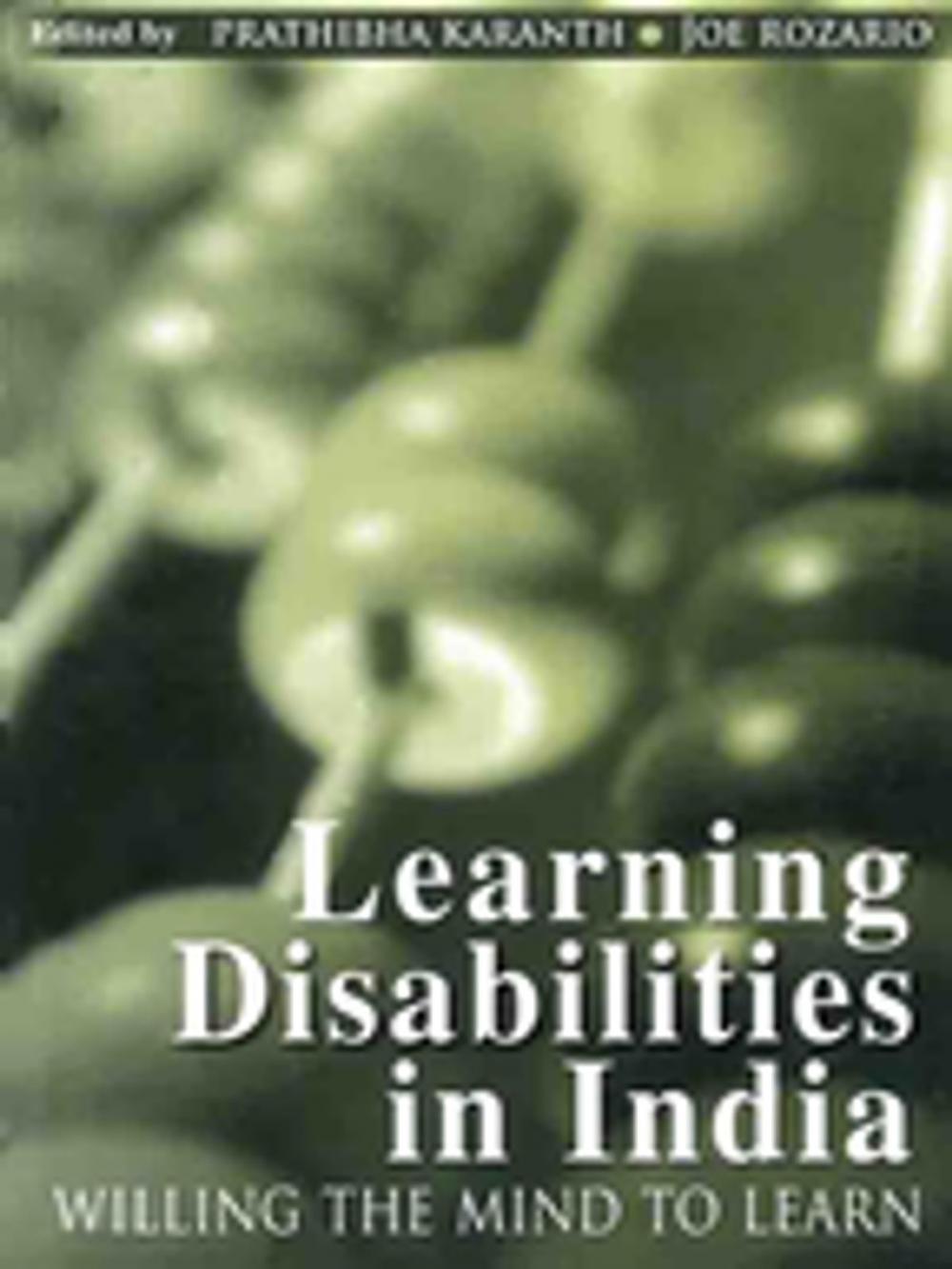 Big bigCover of Learning Disabilities in India