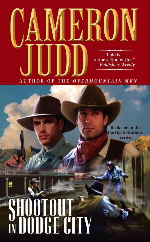 Cover of the book Shootout in Dodge City by Cameron Judd, Pocket Books