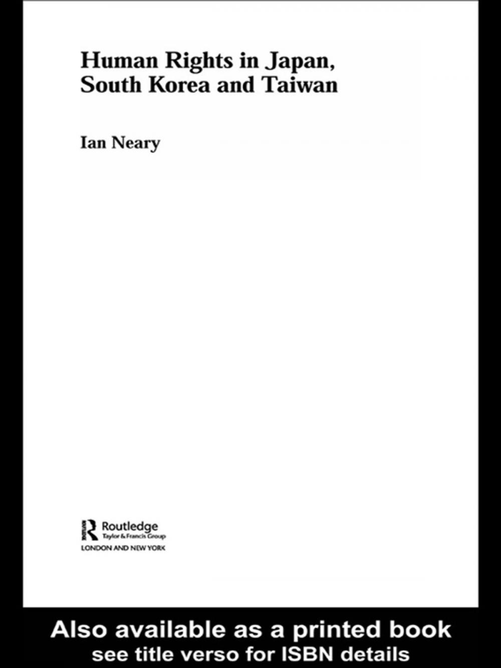 Big bigCover of Human Rights in Japan, South Korea and Taiwan